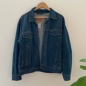 Men’s Levi Strauss signature dark denim jacket